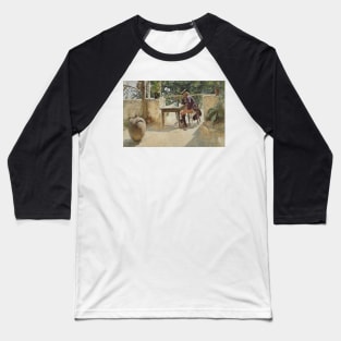 The Vine by Carl Larsson Baseball T-Shirt